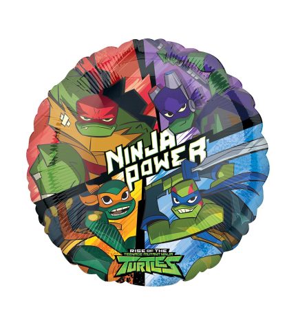 Ninja Turtles Rise of the TMNT Foil Balloon 18 Inch