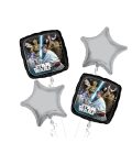 Star Wars Happy Birthday Balloon Bouquet 4pc