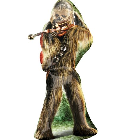 Star Wars Chewbacca Jumbo Foil Balloon, 38 x 17 Inch