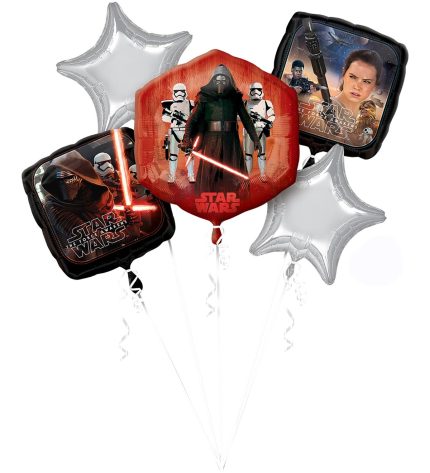 Star Wars Foil Bouquet of Balloons - 5pcs The Force