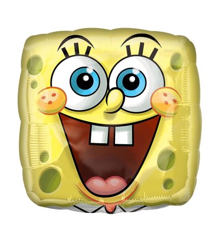 SpongeBob Squarepants Square Foil Balloon 18 Inch
