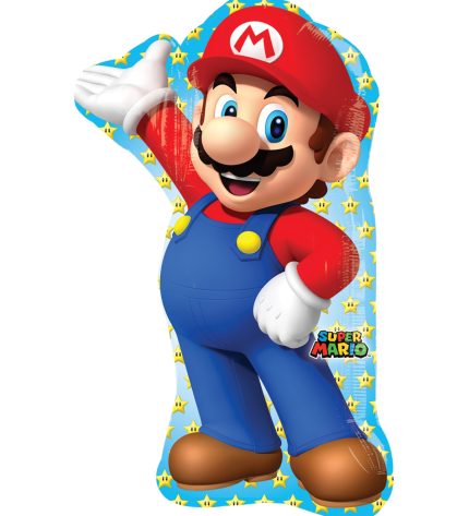 Super Mario Bros. SuperShape Foil Balloon, 33 Inch