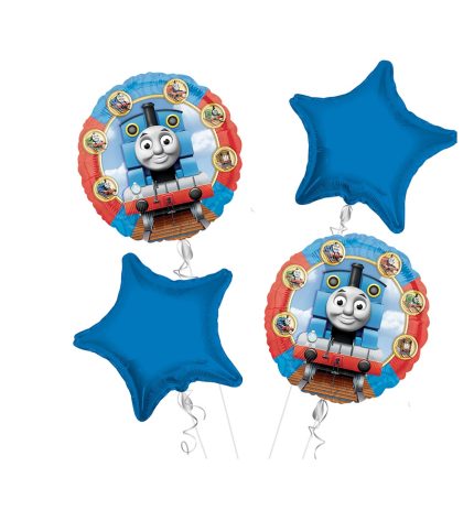 Thomas and Friends Happy Birthday Balloon Bouquet 4pc
