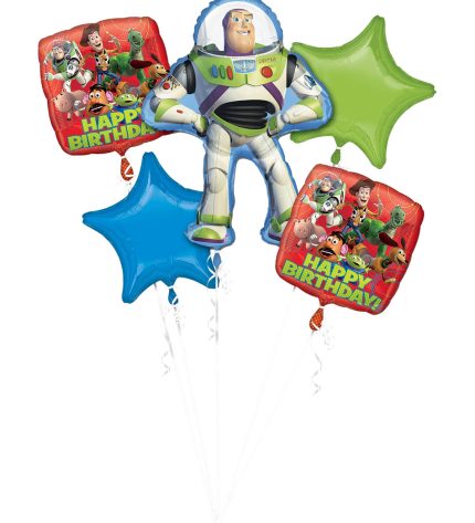 Toy Story Foil Bouquet of Balloons - 5pcs