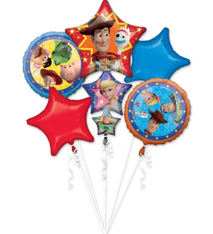 Toy Story Foil Bouquet of Balloons - 5pcs