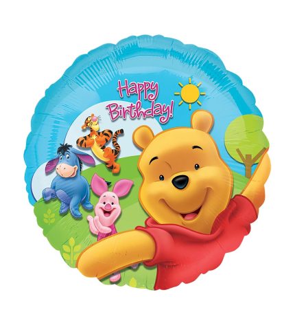 Winnie The Pooh And Friends Sunny Foil Balloon 18 Inch