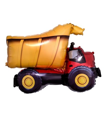 Truck Dump Truck Giant Foil Balloon, 32 x 25 Inch