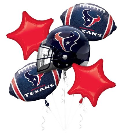Texans Standard Balloon Bouquet