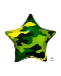 Military Camo Foil Balloon 18 Inch