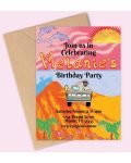 Bad Bunny Print Invitation