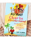 Bad Bunny Print Invitation