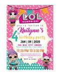 LOL Print Invitation