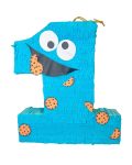 Monster Cookie Number 01 Shaped Pinata