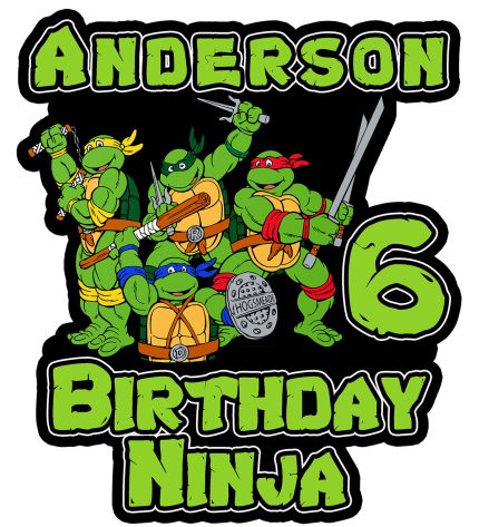Ninja Turtles Birthday T-Shirt