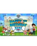 Paw Patrol Birthday Banner