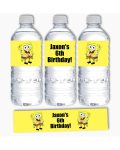 Sponge Bob Bottle Label