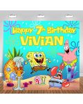 Sponge Bob Birthday Banner