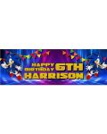 Sonic Birthday Banner