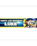 Sonic Birthday Banner