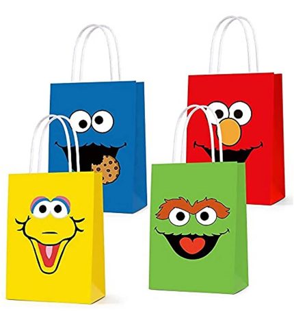 Sesame Street Candy Box Label