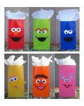 Sesame Street Candy Box Label