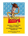 Toy Story Print Invitation