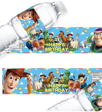 Toy Story Bottle Label