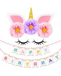 Unicorn Birthday Banner