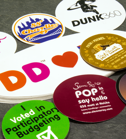 Vinyl Glossy Stickers
